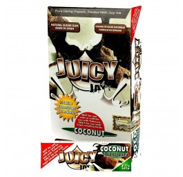 Bibułka Juicy Jay's 1 1/4  kokos BOX 24 szt