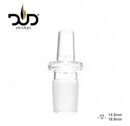 Szklany adapter do bong shishy DUD 24 mm/ 18,8mm