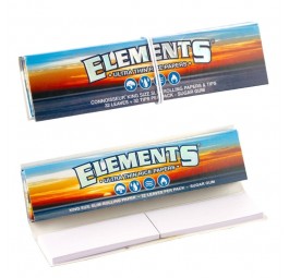 Bibułki Elements Connoisseur King Size Slim + Filterki BOX 24 szt.