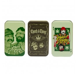 Metalowe Pudełko G-Rollz Cheech & Chong KHAKI